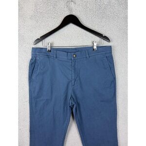 Duck Head Pants Mens 36x34 Blue Slim Fit Stretch Chino Casual Golf Rugby Mens